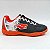 Chuteira Infantil Futsal Dray - Preto/ Laranja - Imagem 1