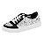 Tênis Infantil Molekinha De colorir Sardenha- Branco/ Preto - Imagem 3