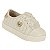 Tênis Infantil Menino Molekinha Glamour- Branco OFF/ Dourado - Imagem 2