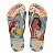 Chinelo Infantil Menina Havaianas Slim Princess- Bege Palha - Imagem 1