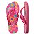 Chinelo Infantil Menina Havaianas Kids Flores- Pink - Imagem 2