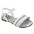 Sandália Infantil Menina Pampili Iris- Branco - Imagem 3