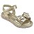 Sandália Infantil Menina Pampili Candy Laço- Dourado - Imagem 1