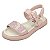 Sandália Infantil Menina Pampili Cora - Rosa Glow - Imagem 2