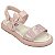 Sandália Infantil Menina Pampili Cora - Rosa Glow - Imagem 1