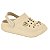 Clog Infantil Menina Molekinha Eva- Creme - Imagem 1