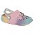 Babuche Infantil Menina Molekinha EVA Arco Iris- Multicolor - Imagem 1