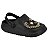 Clog Infantil Menina Molekinha EVA Glitter- Preto - Imagem 1