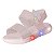 Sandália Infantil Menina Kidy Flex Led- Rosa - Imagem 3