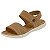 Sandália Infantil Menino Molekinho Floter Rustico- Caramelo/ Caramelo - Imagem 3