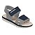 Sandália Infantil Menino Molekinho- Cinza/ Marinho - Imagem 2