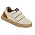 Tênis Infantil Menino Molekinho Velcro Neo - Branco OFF/ Caramelo - Imagem 2