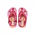 Chinelo Infantil Menina Ipanema Baby- Rosa/ Vermelho - Imagem 4