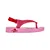 Chinelo Infantil Menina Ipanema Baby- Rosa/ Vermelho - Imagem 2