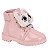 Bota Coturno Infantil Molekinha Brilho Paris Gliter- Rosa - Imagem 3