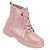 Bota Coturno Infantil Molekinha Brilho Paris Milano- Rosa - Imagem 2