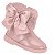 Bota Infantil Menina Molekinha Brilho Paris- Rosa Gliter - Imagem 2