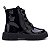 Bota Coturno Infantil Verniz Menina Mini Sua Cia- Preto - Imagem 3