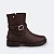 Bota Infantil Menina Cano Curto Pampili Safira- Marrom - Imagem 1