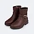 Bota Infantil Menina Cano Curto Pampili Safira- Marrom - Imagem 2