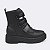 Bota Infantil Menina Pampili Duda Velcro- Preto - Imagem 2
