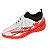 Chuteira Infantil Molekinho Sport- Branco/ Coral Neon/ Preto - Imagem 3