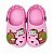 Babuche Infantil Menina Lua e Lua Capivara- Rosa Cristal - Imagem 1