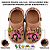 Babuche Infantil Menina Love Lua e Lua- Marrom - Imagem 4
