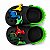 Babuche Infantil Menino Lua e Lua Dino- Preto/ Verde - Imagem 2