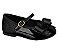 Sapatilha Infantil Menina Molekinha Verniz Premium Gliter- Preto - Imagem 6