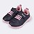 Tênis Infantil Menina Pampili Mini Soft- Preto/ Rosa - Imagem 2