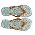 Chinelo Infantil Menina Havaianas Kids Flores- Azul Maceio - Imagem 4