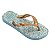Chinelo Infantil Menina Havaianas Kids Flores- Azul Maceio - Imagem 2