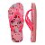 Chinelo Infantil Menina Havaianas Kids Flores- Manga Rosa - Imagem 2