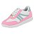 Tênis Infantil Menina Molekinha Turim Estelar- Rosa Ballet/ Glitter/ Azul - Imagem 8