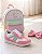 Tênis Infantil Menina Molekinha Turim Estelar- Rosa Ballet/ Glitter/ Azul - Imagem 3