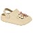 Babuche Infantil Menina Boiadera Molekinha- Creme - Imagem 1