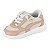 Tênis Infantil Menina Molekinha Baby - Branco OFF/ Rose - Imagem 3