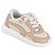 Tênis Infantil Menina Molekinha Baby - Branco OFF/ Rose - Imagem 2