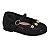 Sapatilha Infantil Molekinha Flor Verniz- Preto - Imagem 1