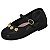 Sapatilha Infantil Molekinha Flor Verniz- Preto - Imagem 3