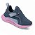 Tênis Infantil Menina Klin New Sport Mini- Chumbo/ Azul/ Rosa - Imagem 2