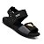 Sandália Infantil Menino Klin Tic Tac- Preto/ Preto - Imagem 2