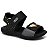 Sandália Infantil Menino Klin Tic Tac- Preto/ Preto - Imagem 1