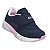 Tênis Infantil Menina Kidy Energy Baby- Marinho/ Rosa - Imagem 2