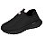 Tênis Infantil Menina Molekinha Slip Velvet- Preto/ Preto - Imagem 3