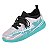 Chuteira Infantil Menino Molekinho Baby Sport- Cinza/ Turquesa - Imagem 3