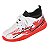 Chuteira Infantil Menino Molekinho Baby Sport- Branco/ Coral Neon - Imagem 3