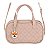 Bolsa Infantil Menina Molekinha Sardenha- Rose - Imagem 1