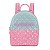 Mochila Infantil Menina Molekinha Lurex- Rosa Ballet/Prata - Imagem 1